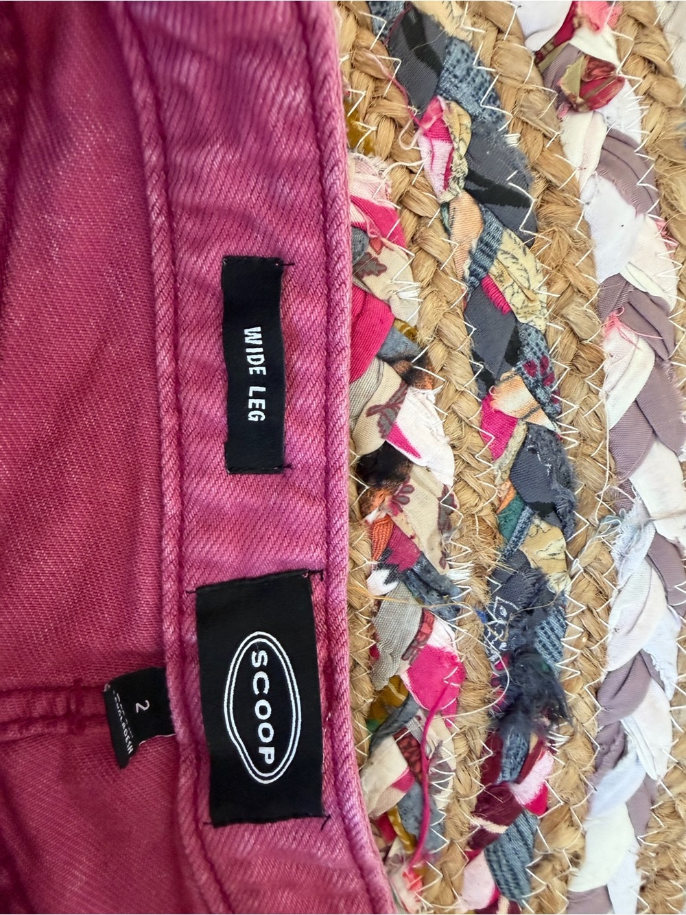 Women's Pink Wide-Leg Pink Utility Pants - Picture 5 of 7